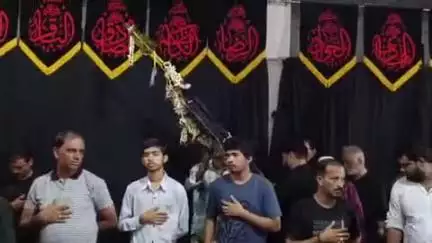 गोलमुरी-सह-जुगसलाई: मानगो के ज़ाकिर नगर स्थित इमामबाड़े में मजलिस के बाद निकला अलम, लोगों ने किया मातम