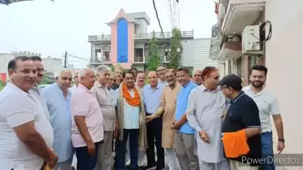 किच्छा: विधायक बेहड़ ने पंजाबी धर्मशाला के लिए विधायक निधि से 10 लाख रुपये जारी किए