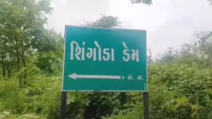 કોડીનાર: જિલ્લાનો સૌથી મોટો શિંગોડા ડેમ 80.67 ટકા ભરાયો એક દરવાજો 0.15 મીટર ખોલવામાં આવ્યો