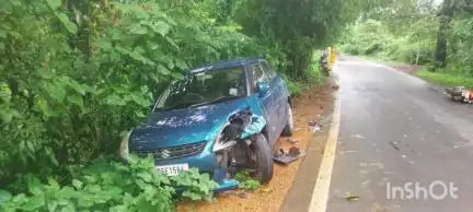 दोडामार्ग: तिलारी भटवाडी घोटगेवाडी तिठ्यावर चारचाकी व दुचाकीच्या अपघातात दोन कृषी कर्मचारी जखमी