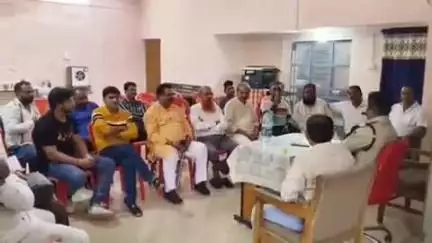 शहपुरा: शहपुरा थाने में मोहर्रम को लेकर शांति समिति की हुई बैठक, शांति से त्यौहार मनाने का दिया गया संदेश