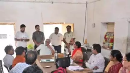 गोपद बनास: सेमरिया में सांदीपनि विद्यालय का सांसद ने किया निरीक्षण, दिए आवश्यक निर्देश