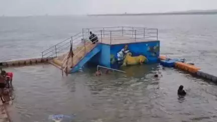 प्रयागराज में 500 मीटर पीछे हटा संगम नोज, गंगा-जमुना के जलस्तर में वृद्धि, श्रद्धालुओं में दिखा उत्साह