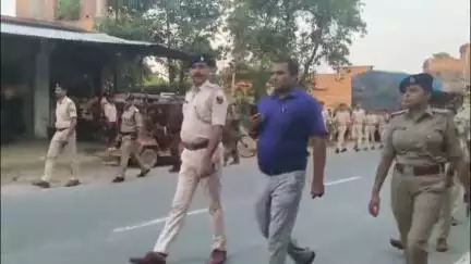 बिदुपुर: मुहर्रम को लेकर बिदुपुर थाना पुलिस ने थाना क्षेत्र में निकाला फ्लैग मार्च