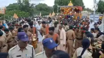 హిందూపురంలో బెంగళూరుకు చెందిన హరే రామ హరే కృష్ణ మూమెంట్ ఇస్కాన్ ఆధ్వర్యంలో వైభవంగా జగన్నాథ రథయాత్ర