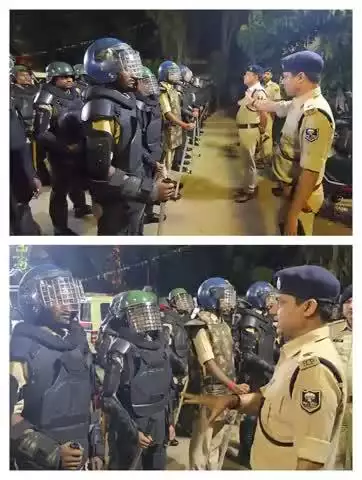 पुलिस अधीक्षक, कटिहार के निर्देशानुसार मुहर्रम को सुरक्षित एवं सौहार्द्रपूर्ण माहौल में संपन्न कराने हेतु चौक-चौराहों, महत्वपूर्ण धार्मिक स्थलों के आस-पास सक्रिय एवं फ्लैग मार्च निकाला गया I