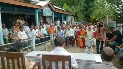 বৰক্ষেত্ৰী: বৰকুলহাটী আদৰ্শ অংগনবাড়ী কেন্দ্ৰ আৰু বালা আদৰ্শ অংগনবাড়ী কেন্দ্ৰ দুটাৰ আধাৰশিলা স্থাপন,উপস্থিত বিধায়ক দিগন্ত বৰ্মন