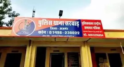 सरवाड़: सरवाड़ थाना पुलिस और रेपिड एक्शन फोर्स बटालियन ने सरवाड़ शहर में किया रूट मार्च