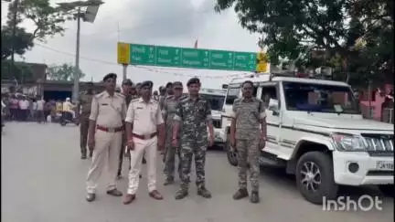 देवरी: देवरी थाना क्षेत्र के विभिन्न क्षेत्रों में निकाला गया प्लेग मार्च