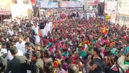 திருப்புவனம்: திருப்புவனத்தில் காவலாளி அஜித் மரணம்: தேமுதிகவினர் கண்டன ஆர்ப்பாட்டம்