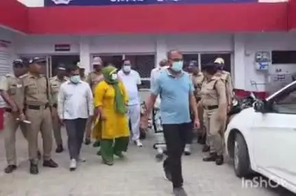 हरिद्वार: खन्नानगर के पास खाली प्लाट पर कब्जा करने पहुंचे तीन महिलाओं समेत 8 लोगों को ज्वालापुर पुलिस ने किया गिरफ्तार