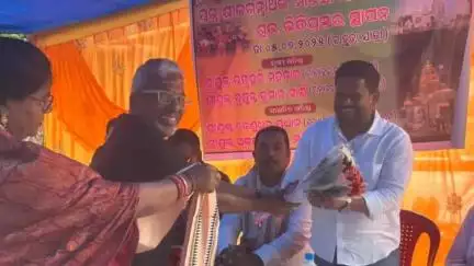ନୟାଗଡ: ଭାପୁର ପଦ୍ମାବତୀ ଗ୍ରାମରେ ମହାପ୍ରଭୁ ଶ୍ରୀଜଗନ୍ନାଥଙ୍କର ମାଉସୀ ମାଆଙ୍କ ମନ୍ଦିରର ଶୁଭ ଭିତ୍ତିପ୍ରସ୍ତର ସ୍ଥାପନ କାର୍ଯ୍ୟକ୍ରମ ଅନୁଷ୍ଠିତ