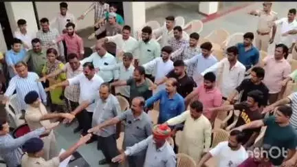 आहोर: उपखंड मुख्यालय आहोर पुलिस थाना क्षेत्र में मोहर्रम पर कानून व्यवस्था बनाए रखने की अपील की गई