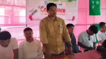 শান্তিরবাজার: উপজাতি যুব ফেডারেশন পঞ্চম ঠাকুরছড়া অঞ্চল সম্মেলন অনুষ্ঠিত হয়,যুবকদের অংশগ্রহণ ছিলো লক্ষনীয়