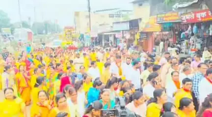 वारासिवनी: वारासिवनी में भगवान जगन्नाथ की रथ यात्रा निकाली गई, विधायक और नपा अध्यक्ष ने खींचा रथ