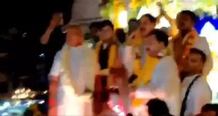चीनोर: ग्वालियर में निकली भगवान जगन्नाथ की रथ यात्रा, मुख्यमंत्री ने खींची रथ की रस्सी