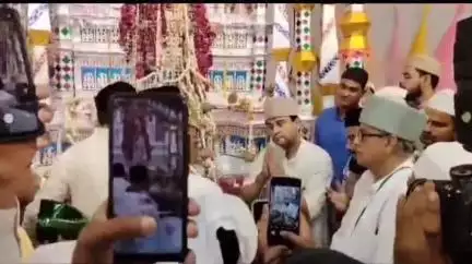 चीनोर: गोरखी पहुंचे केंद्रीय मंत्री ज्योतिरादित्य सिंधिया, ताजिया की सेहरा बंदी की