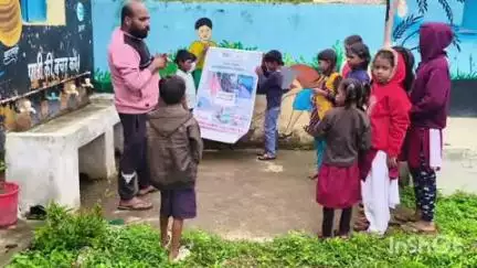 पुष्पराजगढ़: अमरकंटक बालिका आश्रम में छात्राओं को हाथ धुलाई का महत्व बताया गया