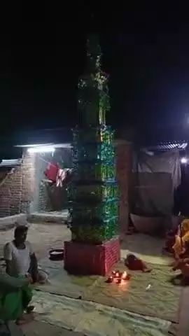 श्रावस्ती ब्लाक जमुनहा क्षेत्र इमलिया करनपुर में मोहर्रम की तैयारी शुरू हुई #shravasti #news#shravasti