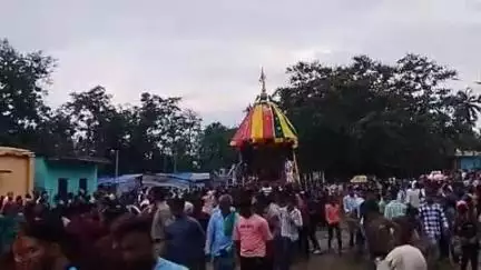 ବାଣପୁର: ବାଣପୁରରେ ଶ୍ରୀ ଶ୍ରୀ ଚରଣ ଚକାଦେବଙ୍କ ବାହୁଡା଼ ଯାତ୍ରା ଅନୁଷ୍ଠିତ
