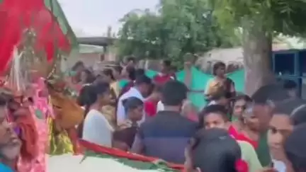 గొల్లపల్లి: చందోలి గ్రామంలో ఘనంగా పీర్ల పండుగ, మతాలకు అతీతంగా వేడుకల్లో పాల్గొన్న గ్రామస్తులు