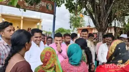 राजूरा: आ. देवराव भोंगळे यांची मौजा नागाळा येथे विदर्भाची पंढरी म्हणून परीचित तिर्थक्षेत्र वढा वारीस भेट