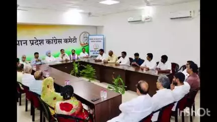 नाथद्वारा: पूर्व विधानसभा अध्यक्ष और पूर्व नाथद्वारा विधायक सीपी जोशी ने जयपुर में मीटिंग में लिया भाग