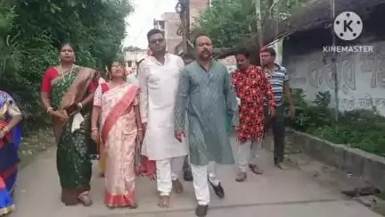 চণ্ডীতলা ২: হুগলির পিয়ারাপুরে উল্টো রথযাত্রায় বিধায়ক, পঞ্চায়েত সমিতির সভাপতি, পৌর প্রধান, গ্রাম পঞ্চায়েত প্রধান