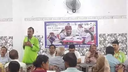 কাশীপুর: সুষেন মেমোরিয়াল ট্রাস্টের উদ্যোগে বিনামূল্যে চক্ষু পরীক্ষা শিবির কাশীপুরে।