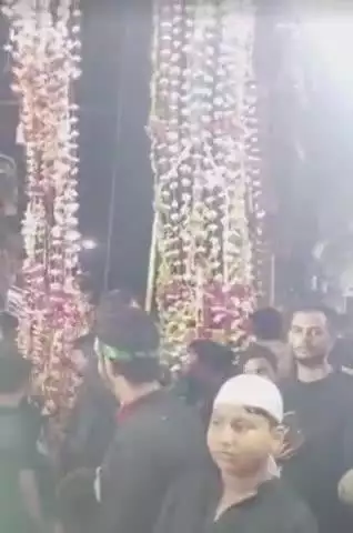 नवाबगंज: शाही मस्जिद बेगमगंज से मोहर्रम की आठवीं पर शोक जुलूस निकाला गया, करबला की शहादत को किया गया याद
