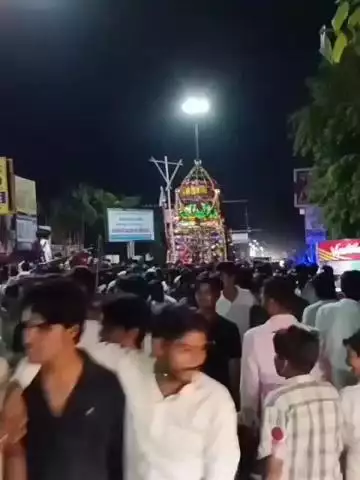 अलवर: अलवर में मातमी धुनों के बीच रात को ताजियों का जुलूस निकाला गया, कर्बला मैदान में ताजिये होंगे सुपुर्द-ए-खाक