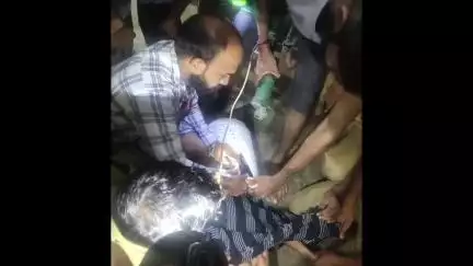 കോഴിക്കോട്: ഒളവണ്ണയിൽ നാലു വയസുകാരൻ വാഷിങ് മെഷീനിൽ കുടുങ്ങി, രക്ഷകരായി അഗ്നിരക്ഷാ സേന