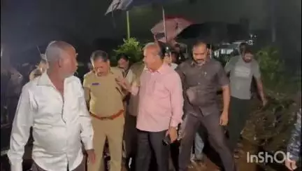 ಶಿವಮೊಗ್ಗ: ಶಾಂತಿನಗರಕ್ಕೆ ಶಾಸಕ ಚನ್ನಬಸಪ್ಪ ಭೇಟಿ: ದುಷ್ಕರ್ಮಿಗಳ ವಿರುದ್ಧ ಕ್ರಮಕ್ಕೆ ಒತ್ತಾಯ