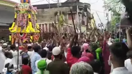 আড়শা: মহরম উপলক্ষে সিরকাবাদ গ্রামে তাজিয়া সহ-সভাযাত্রা