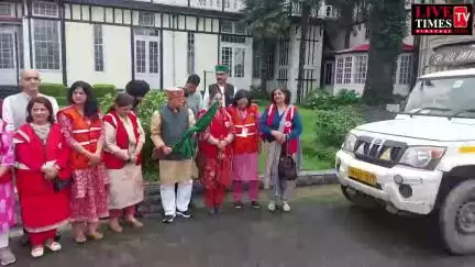 शिमला: मंडी आपदा प्रभावितों के लिए राज्यपाल ने भेजी राहत सामग्री