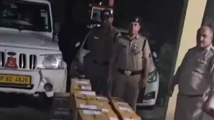 मोरी: उत्तराखण्ड-हिमाचल बॉर्डर से मोरी पुलिस टीम ने 85 पेटी देसी शराब की बरामद