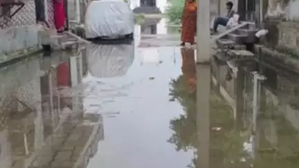 बस्सी: रेनवाल मे आधा दर्जन कॉलोनी के वाशिंदो ने जल भराव की समस्या को लेकर नगर पालिका प्रशासन के खिलाफ किया प्रदर्शन #jansamasya