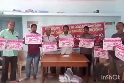 జులై 9న టైర్ బంద్ పాటిద్దాం రవాణా రంగ డ్రైవర్లకు పిలుపునిచ్చిన  AIRTWF జిల్లా కో - కన్వీనర్ జగన్మోహన్రావు