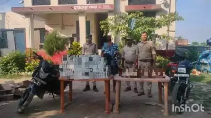 मांझी: शिव शक्ति धाम के पास विदेशी शराब के साथ तस्कर गिरफ्तार