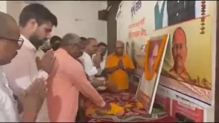 बिहार: भाजपा जिला कार्यालय में डॉ. श्यामा प्रसाद मुखर्जी की जयंती मनाई गई