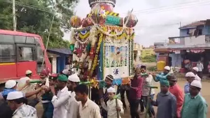 ರಟ್ಟೀಹಳ್ಳಿ: ಕುಡುಪಲಿ ಗ್ರಾಮದಲ್ಲಿ ಸಂಭ್ರಮದಿಂದ ಜರಗಿದ ಮೊಹರಂ ಆಚರಣೆ