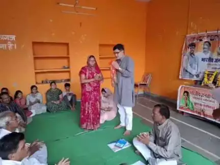 झालरापाटन: खेड़ापति मंदिर झालरापाटन पर भाजपा ग्रामीण मंडल की बैठक हुई आयोजित, डिजिटल बूथ अभियान और केंद्र की योजनाओं पर की चर्चा