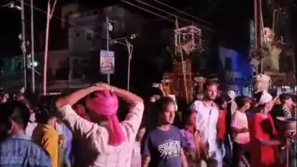 मुरैना नगर: आज शाम मुरैना कब्रिस्तान में सुपुर्द-ए-खाक होंगे ताजिए, मुस्लिम समाज के लोगों ने 'कत्ल की रात' में मनाया मातम