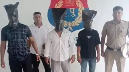 पलवल: क्राइम ब्रांच होडल ने अवैध हथियार रखने और बेचने वाले 3 आरोपियों को दबोचा, एक देसी कट्टा व 5 कारतूस बरामद