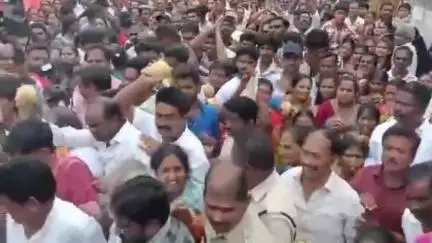 అనకాపల్లిలో ఘనంగా జగన్నాథ స్వామి తిరుగు రథయాత్ర