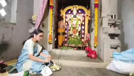 విష్ణుమూర్తి అనుగ్రహంతో అందరికీ మంచి జరగాలి కాకినాడ సిటీ మాజీ ఎమ్మెల్యే ద్వారంపూడి ఆకాంక్ష