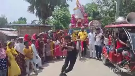 नावकोठी: नावकोठी में मुहर्रम पर विभिन्न पंचायतों में ताजिया और जुलूस का आयोजन, सुरक्षा व्यवस्था चाक-चौबंद