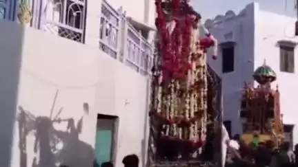 अजमेर: दोराई में मोहर्रम पर ताजिए और आलम का जुलूस निकला, गुंजा 'या हुसैन, या हुसैन' का नारा