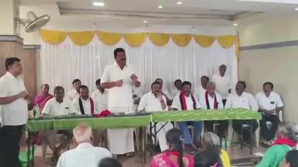 ஓசூர்: TVS நகரில் மாற்றுக் கட்சிகளில் இருந்து விலகியவர்கள் ஒசூர் MLA முன்னிலையில்  திமுகவில் இணைந்தனர்