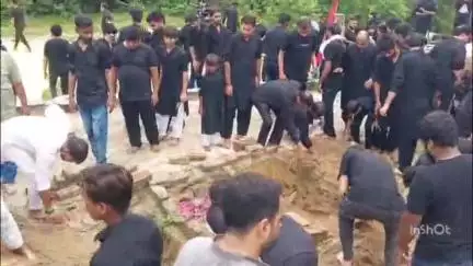 सिराथू: दारानगर में बरामद किया गया सुबहे आशूरा जुलूस, रात को निकाला जाएगा असुरा जुलूस